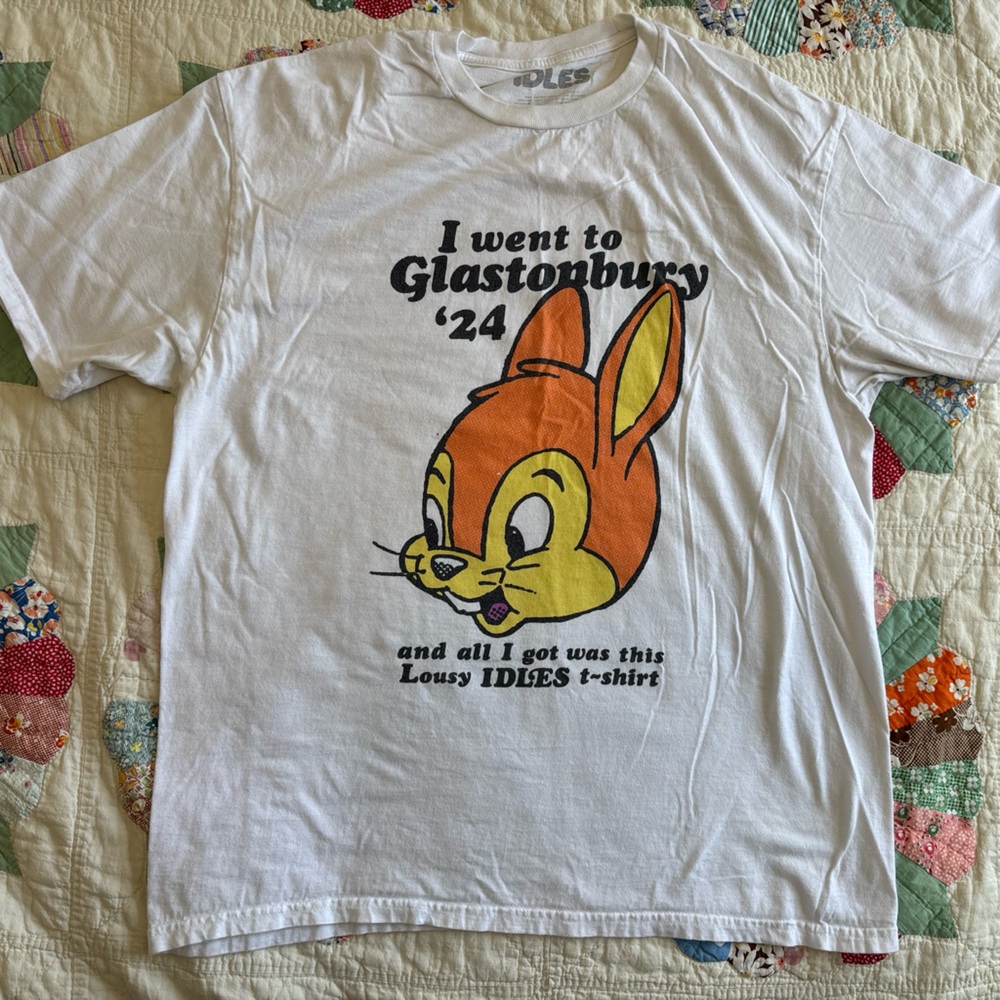 IDLES Glastonbury tee